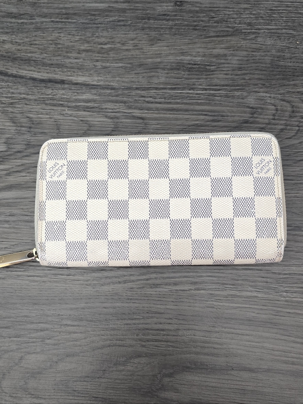 Louis Vuitton Damier Azur Zip Wallet